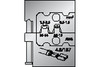 8140-09/-10/-11 Module insert for flat plugs